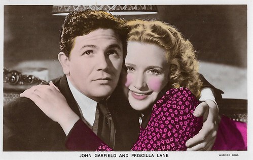 John Garfield and Priscilla Lane in Four Daughters