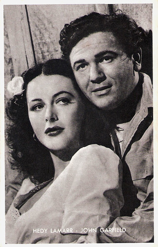 Hedy Lamarr and John Garfield in Tortilla Flat