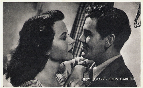 Hedy Lamarr and John Garfield in Tortilla Flat
