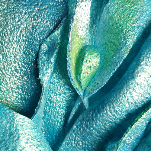detail of "Pandora's Aquarium" - painting by Tiffany Gholar