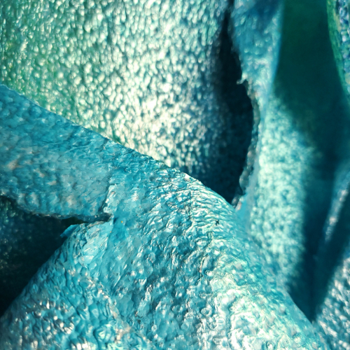 detail of "Pandora's Aquarium" - painting by Tiffany Gholar
