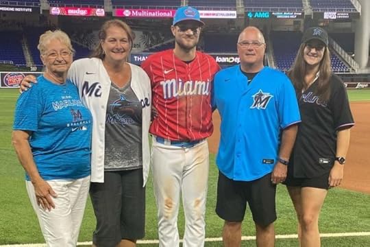 The family came to support Charles Leblanc for their first meetings
