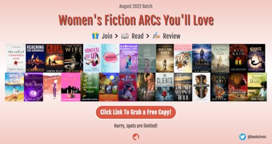 BookSirens Womens Fiction ARCs Aug 2022