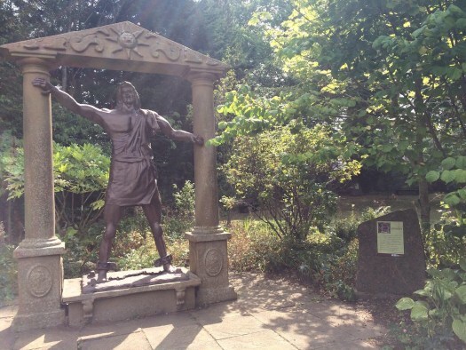 Samson in the biblical garden