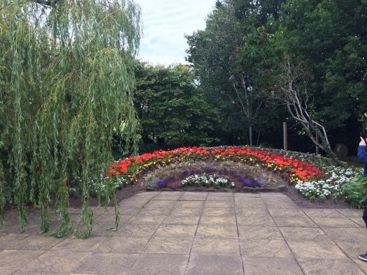 Holiday in a Day: rainbow of flowers