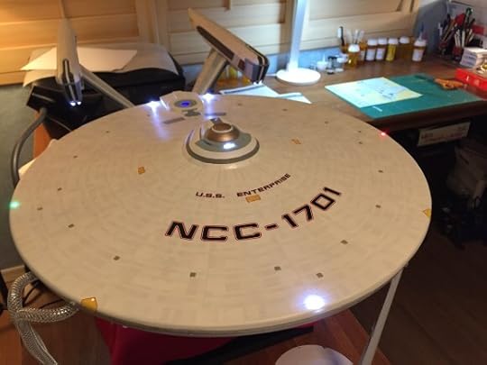 A model of the USS Enterprise