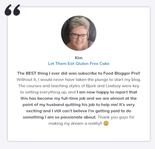 food blogger pro review student result kim