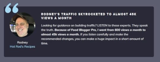 food blogger pro review student result rodney