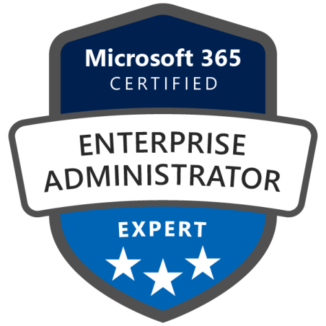 Microsoft365 Enterprise Administrator Badge