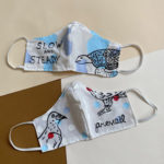 Arts workers made masks to support those in need during the Pandemic.