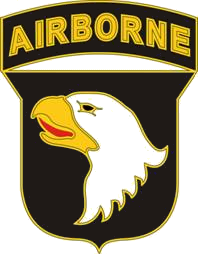 Patch of the US 101st Airborne Division