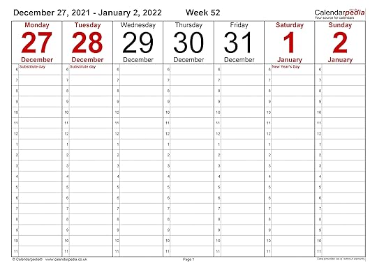 calendar 2021 showing the number of days 1 to 365 printable calendar