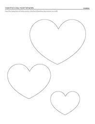 templates heart template felt templates felt patterns