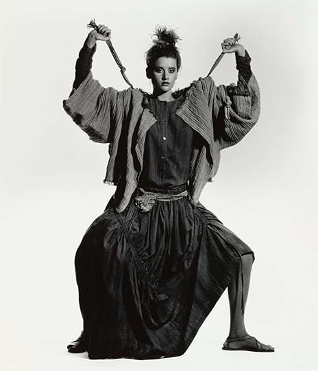 Irving Penn, Issey Miyake Elephant Crepe (Front View), New York, 1983
