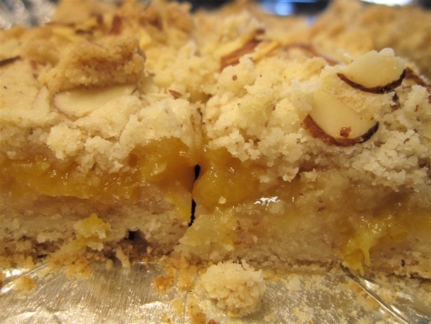 Bready or Not Original: Peach-Almond Bars 