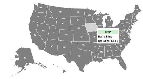 Who's the Richest Person in Your State