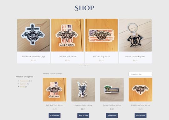 Shop screenshot