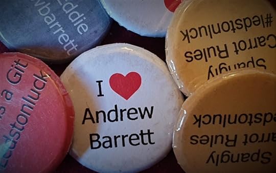 I Love Andrew Barrett badges