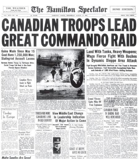Canadian troops lead raid