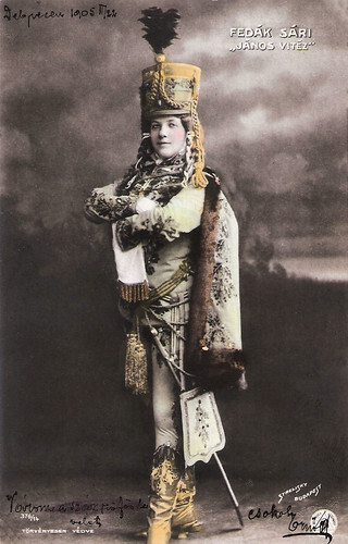Sári Fédak in Janos Vitéz (1904)