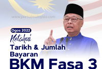 NASIONAL : Ketahui Tarikh & Jumlah Bayaran BKM Bagi Fasa 3 ~ Semakan Dibuka!