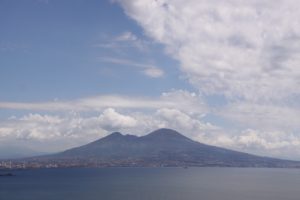 Mt. Vesuvius - from the Isles of Capris
