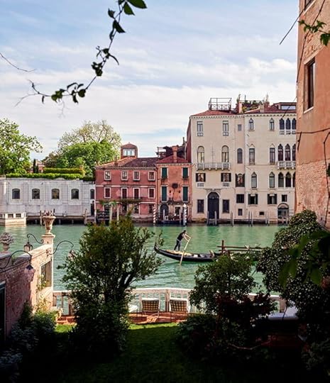 The Casetta Rossa, on the Grand Canal. The Italian poet Gabriele D'Annunzio lived there in 1914.