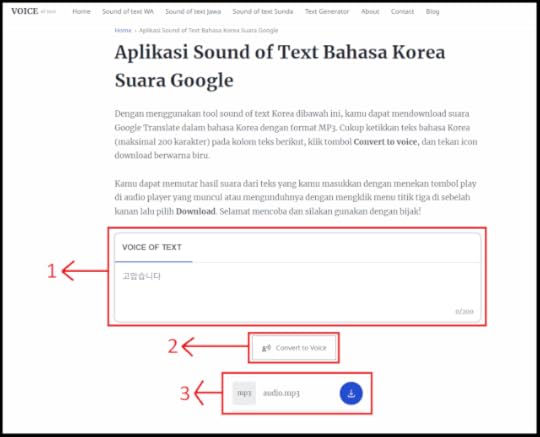 Langkah proses mengubah teks jadi suara untuk nada dering whatsapp di voice of text