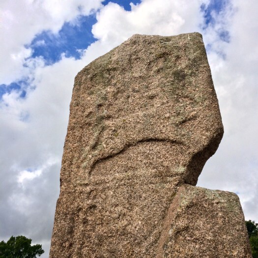 centaur at the top of the Maiden Stone