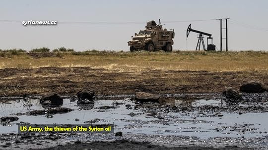 US Army thieves of the Syrian oil and food