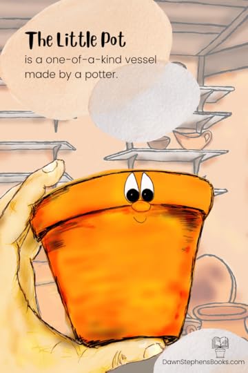 the little pot is a one-of-a-kind vessel