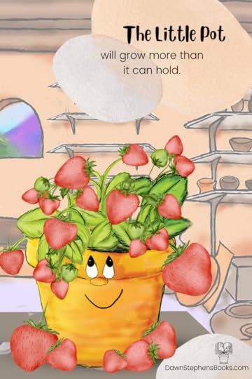 little pot will grow more fruit than it can hold