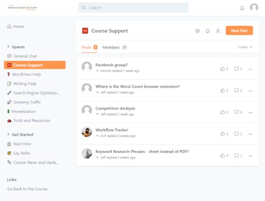 passive income unlocked review course support