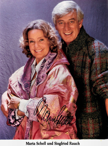 Maria Schell and Siegfried Rauch in Die glückliche Familie (1987-1991)