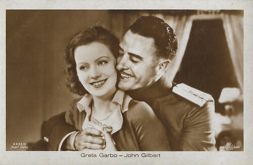 John Gilbert and Greta Garbo in Love (1927)
