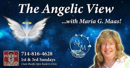 The Angelic View Radio Show Logo