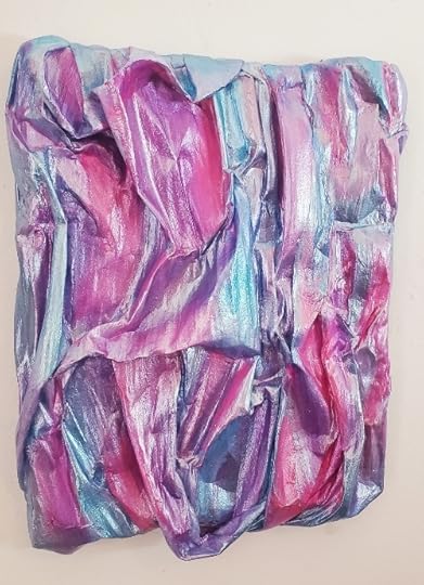 "Phantom Galaxy" - abstract painting by artist Tiffany Gholar