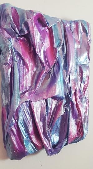 "Phantom Galaxy" - abstract painting by artist Tiffany Gholar