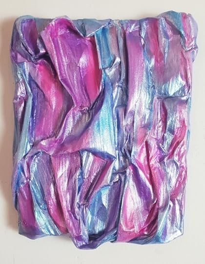 "Phantom Galaxy" - abstract painting by artist Tiffany Gholar