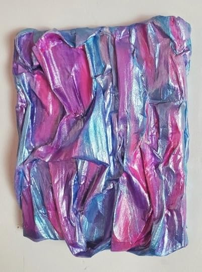 "Phantom Galaxy" - abstract painting by artist Tiffany Gholar