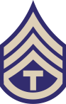 US Army rank insignia for technician third class, WWII