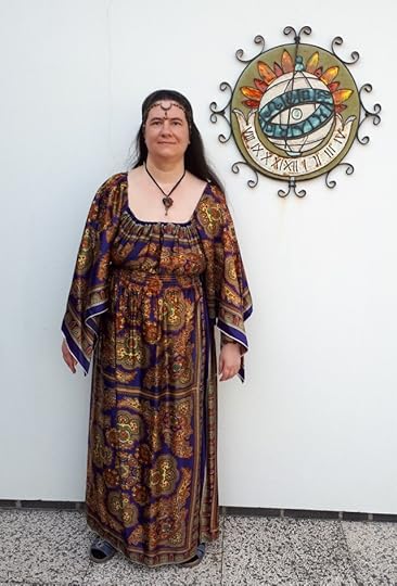 Hugo gown with sundial