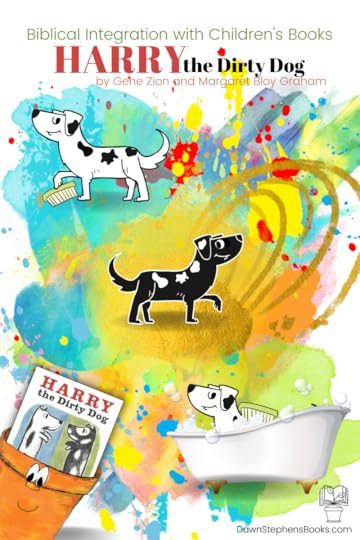 teaching biblical truths with Harry the Dirty Dog book