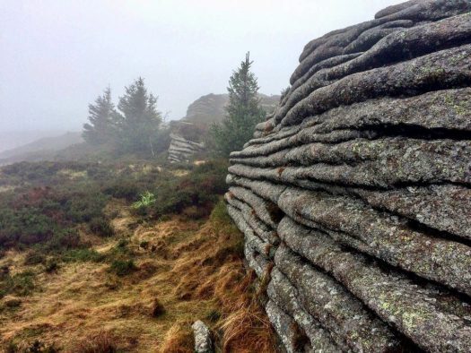 the edge of the world on Bennachie