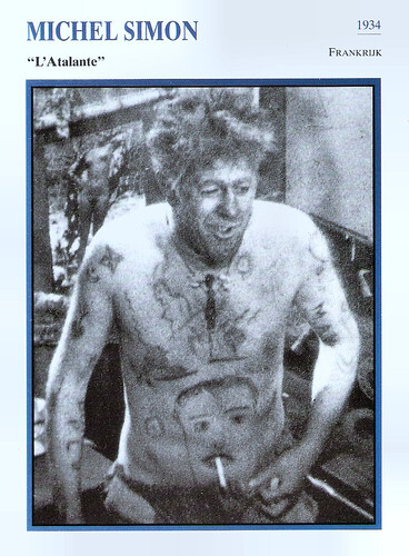 Michel Simon in L'Atalante (1934)