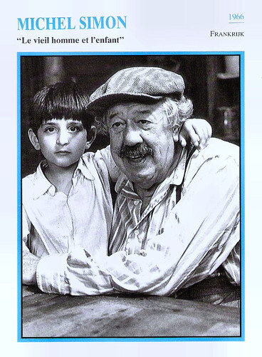 Michel Simon and Alain Cohen in Le vieil homme et l'enfant (1967)