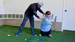 John Robinson and Kirk Jones Adaptive Golf