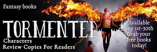 Tormented Characters Fantasy Review Copies Banner