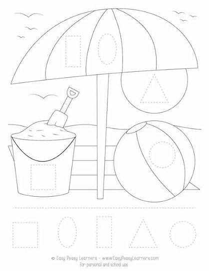 free summer cut and glue worksheets easy peasy learners
