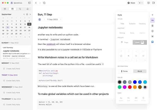 Craft app on the Mac